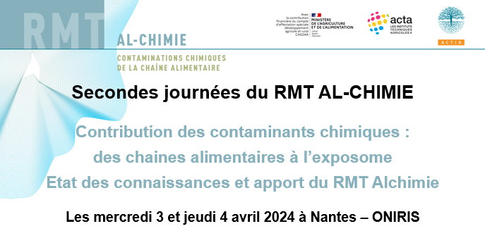 Secondes journées du RMT AL-CHIMIE à Nantes