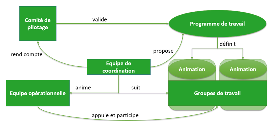 Organisation de la plateforme sca