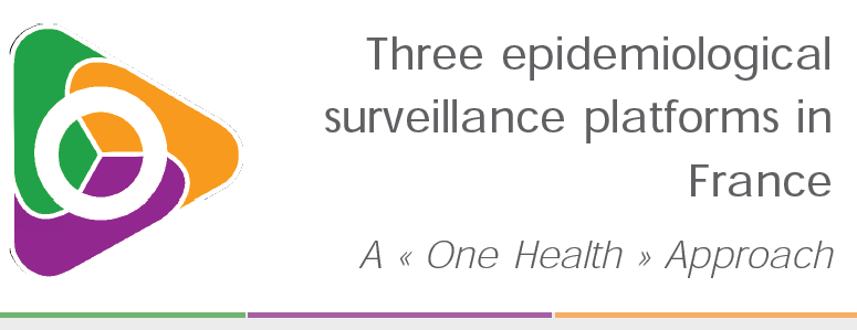 Three epidemiological surveillance platforms in Frace - A One Health Approach