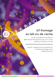 apport GT Fromage au lait cru Salmonela Dublin en Franche-Comté